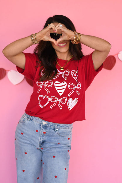Hearts &amp; Bows Tee