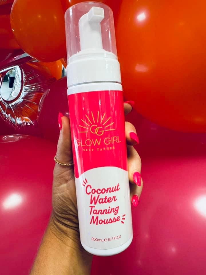 Self tanner Glow Girl Coconut Water Mousse