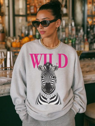 Wild Zebra Crewneck