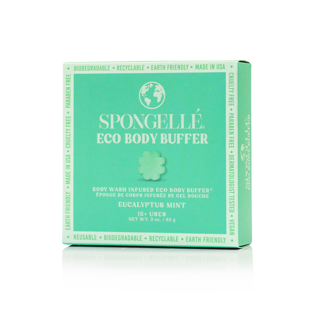 Body Wash Infused Buffer Eucalyptus Mint | Eco Body Buffer