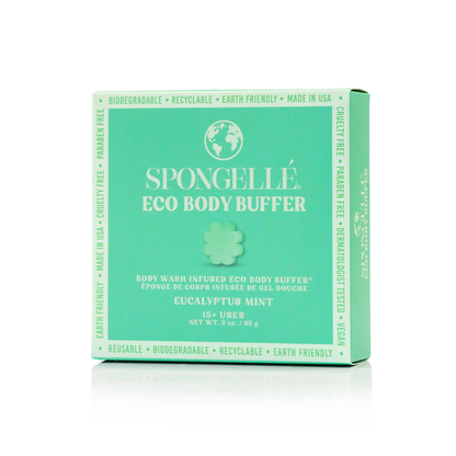 Body Wash Infused Buffer Eucalyptus Mint | Eco Body Buffer