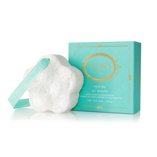 Body Wash Infused Buffer Mystic Rose Body Buffer | Florica