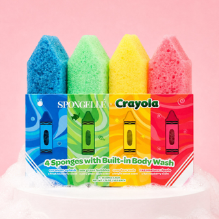 Crayola Body Wash Infused Buffer Gift Set
