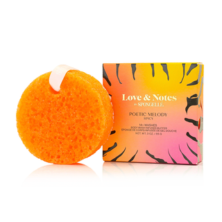 Body Wash Infused Buffer Poetic Melody | Love & Notes Body Buffer