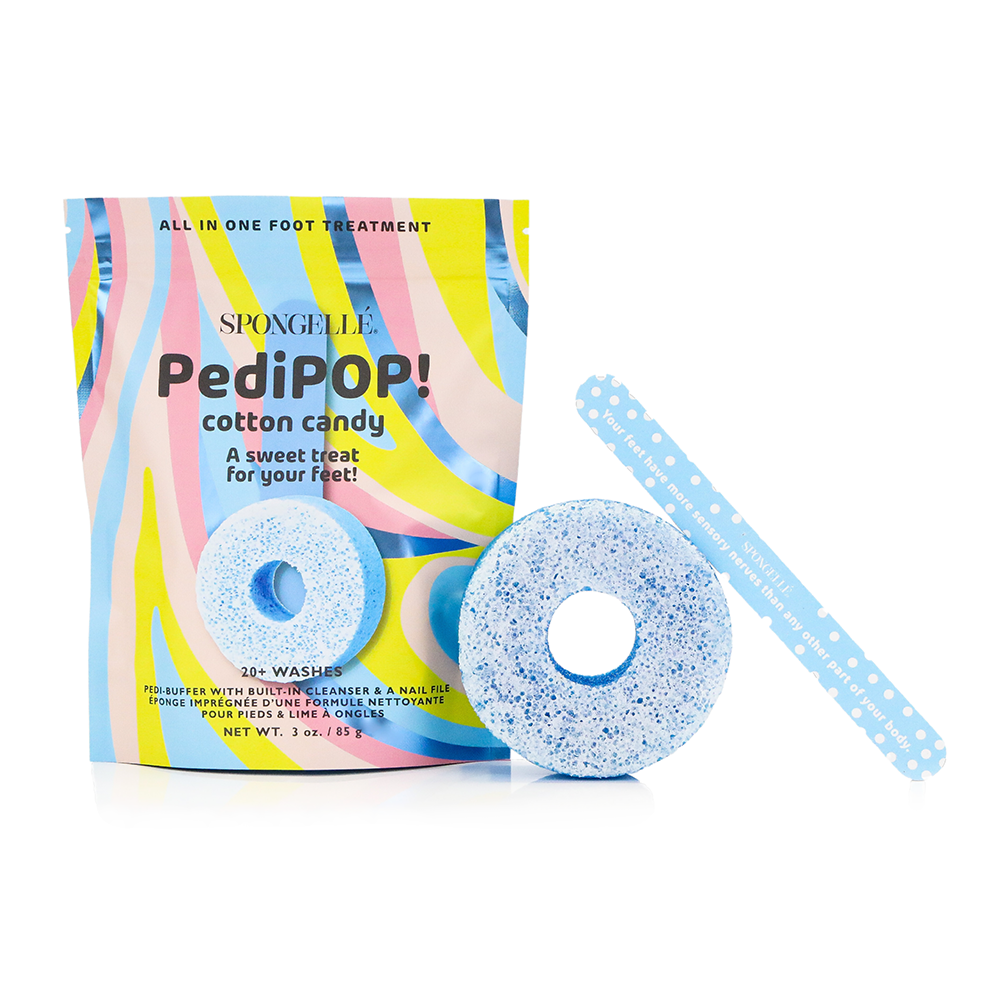 Cotton Candy | PediPOP! Pedi Buffer &amp; Nail File