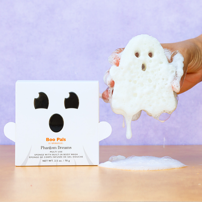 Body Wash Infused Buffer Phantom Dreams Ghost | Boo Pals Buffer