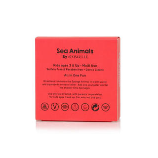 Body Wash Infused Buffer Fiona Fish | Sea Animals
