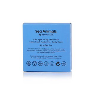 Body Wash Infused Buffer Walter Whale | Sea Animals