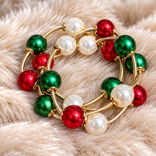 The Ornament Edit Stretch Bracelet Trio