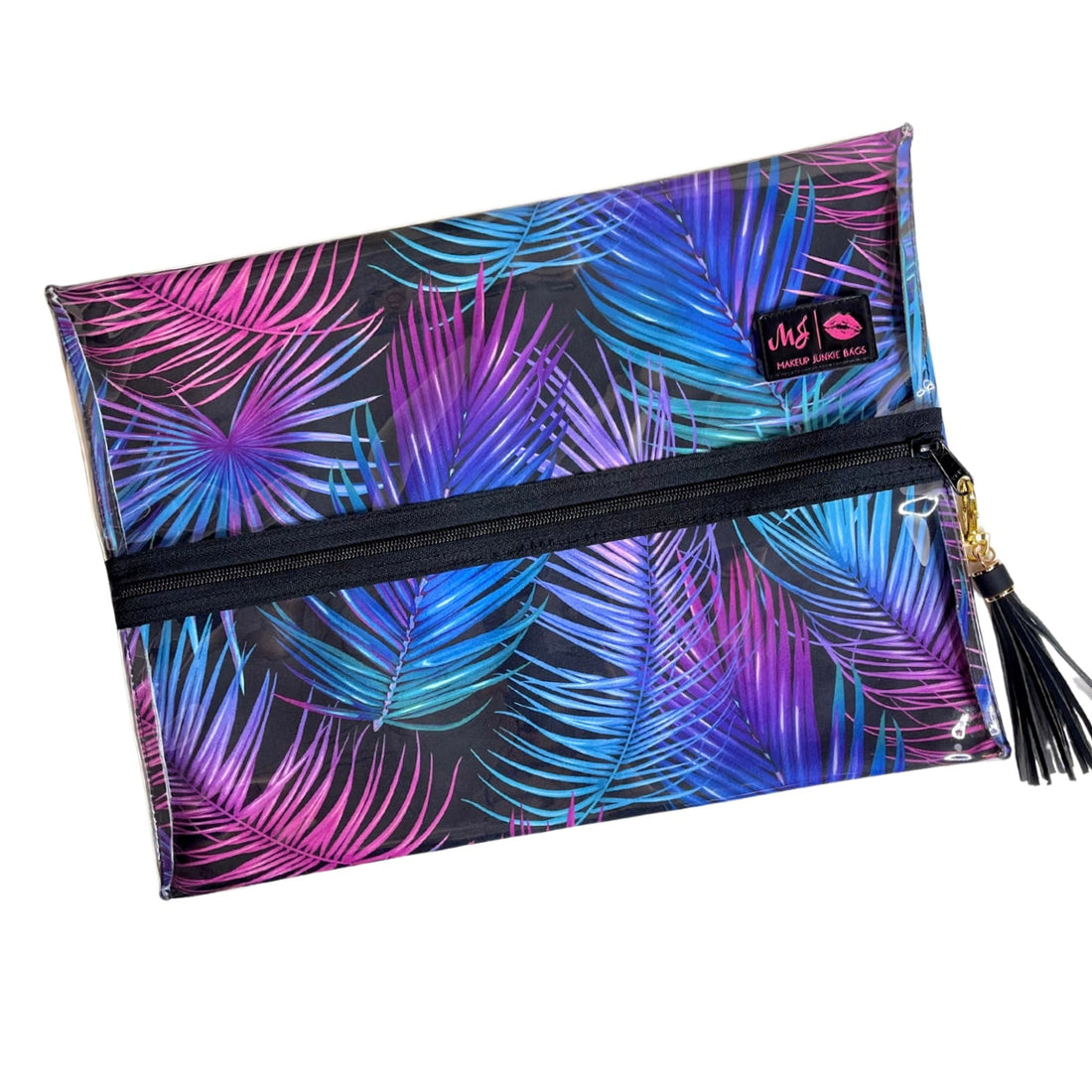 Neon Palms Clear Top