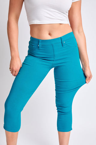 Pants Women's Hyperstretch Pull On Capri