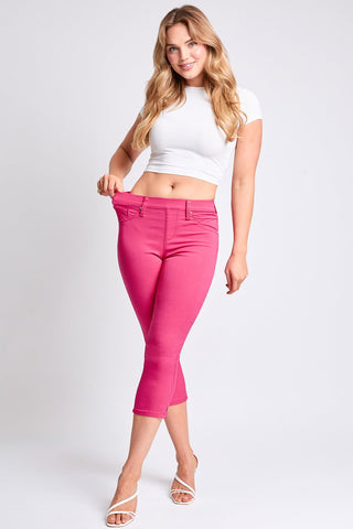 Pants Women's Hyperstretch Pull On Capri