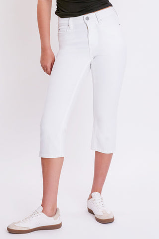 Pants Women's Luxe High Rise Capri with Side Slit