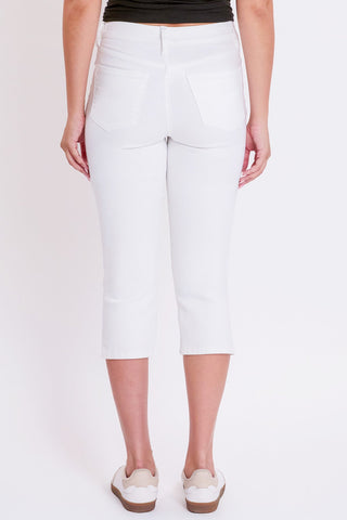 Pants Women's Luxe High Rise Capri with Side Slit