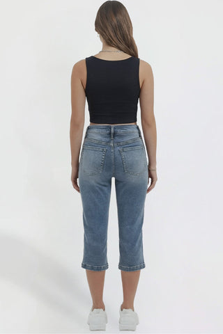 Women's Pin Tuck Capri