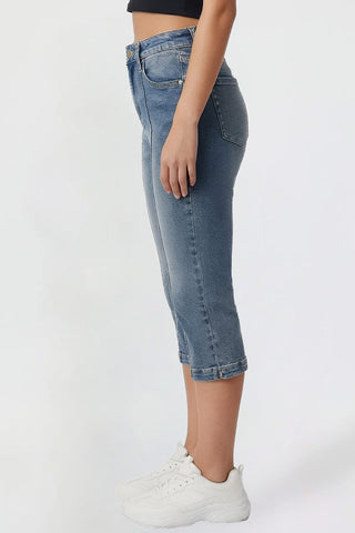 Women's Pin Tuck Capri