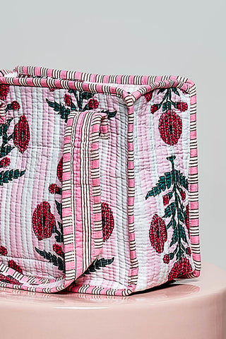 POL Mini Quilted Tote Bag