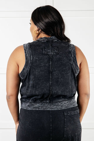 Tops Chasing the Gains Tank Top in Black