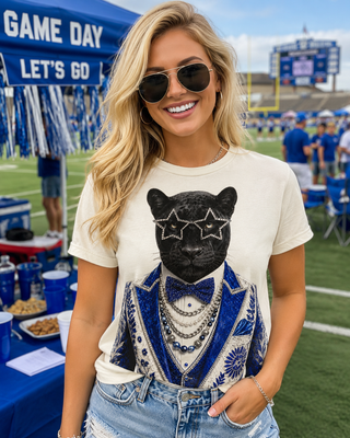 Gameday Black Panther Cream Graphic Tee 2125