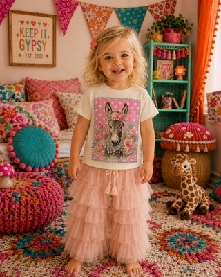 Donkey Cream Kids Graphic Tee 211K