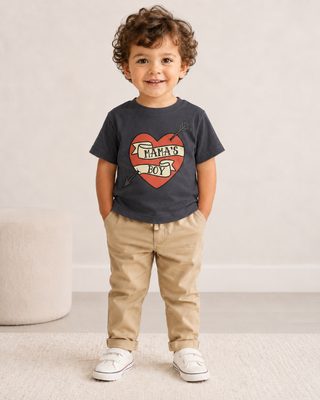 Mama's Boy Armadillo Kids Graphic Tee 37K