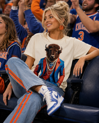 Gameday Buffalo Cream Graphic Tee 1186
