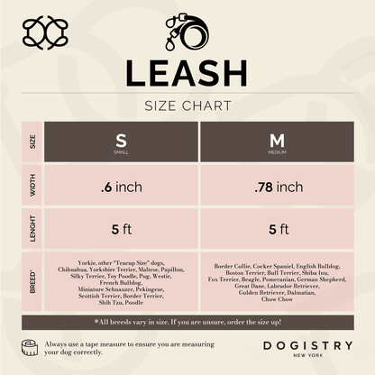 3-in-1 City Dog Leash - Park Ave Pink