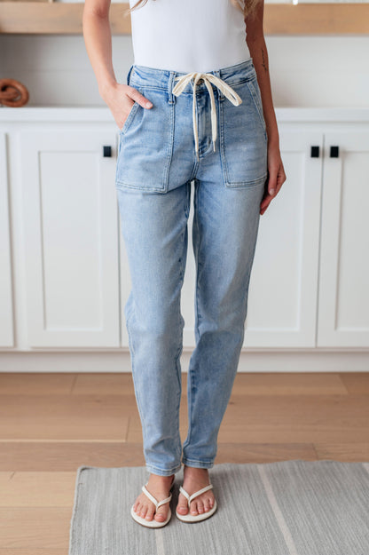 Denim Cooper High Rise Vintage Denim Jogger