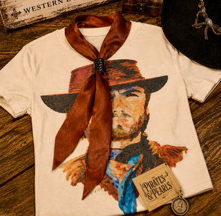 Texas Luxe Slim Neck Scarf — Bronze