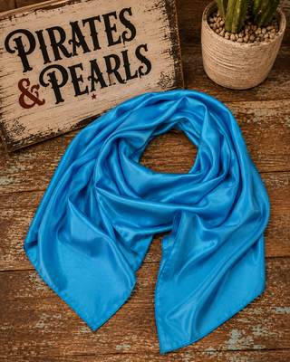 Texas Luxe Turquoise Scarf