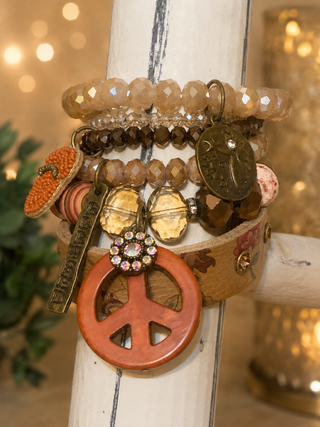 Golden Hour Boho Charm Stack