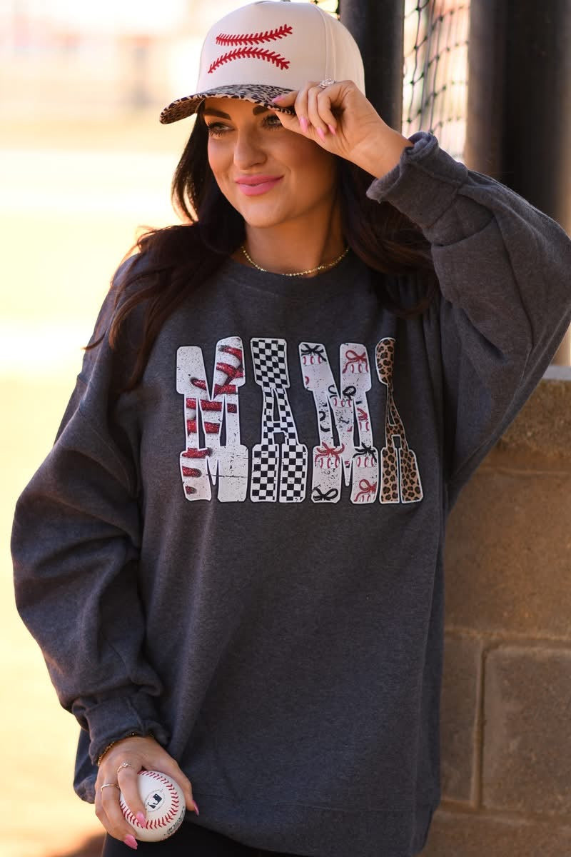 Baseball MAMA Tee/Sweatshirt