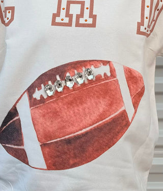 Touchdown Season Bling Sweatshirt