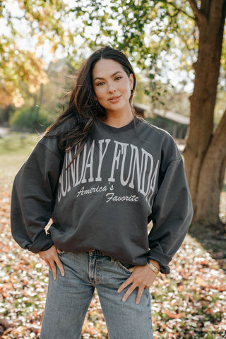 Sweatshirt Sunday Funday - Adult Crewneck
