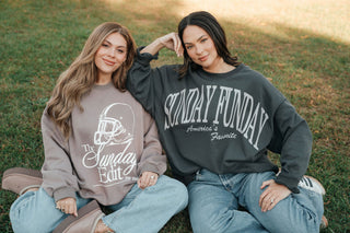Sweatshirt Sunday Funday - Adult Crewneck