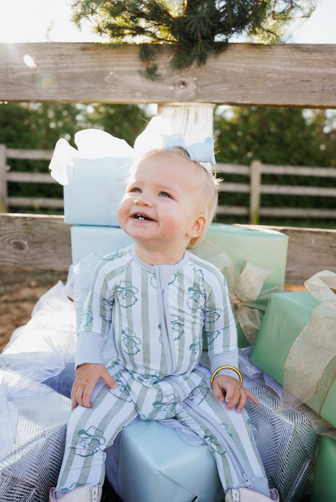 Pajamas Cowboy Claus - Bamboo Sleeper