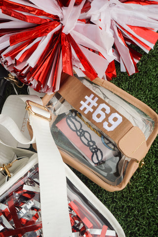 Clear Gameday + Concert Purse | Customizable
