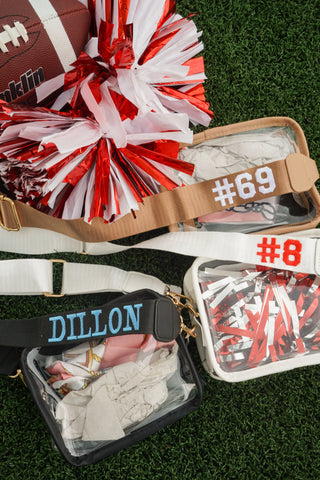 Clear Gameday + Concert Purse | Customizable
