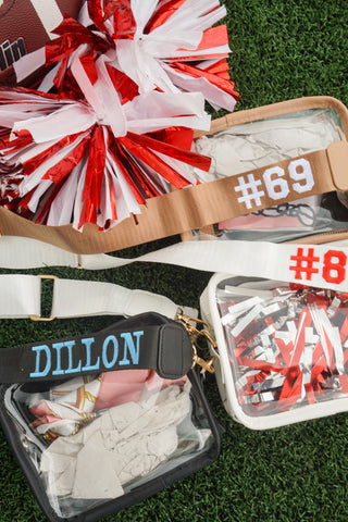Clear Gameday + Concert Purse | Customizable