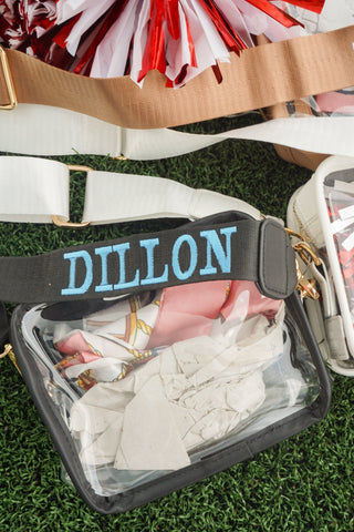 Clear Gameday + Concert Purse | Customizable