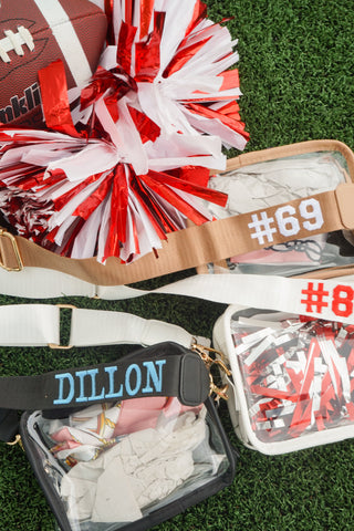 Clear Gameday + Concert Purse | Customizable