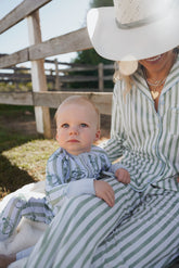 Pajamas Cowboy Claus - Bamboo Sleeper