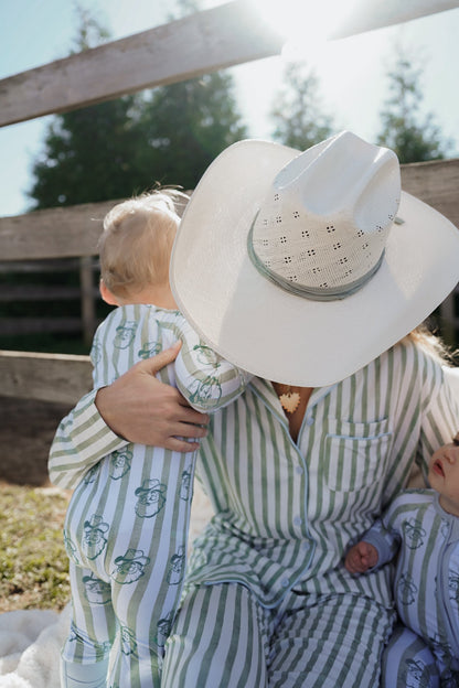 Pajamas Cowboy Claus - Bamboo Sleeper