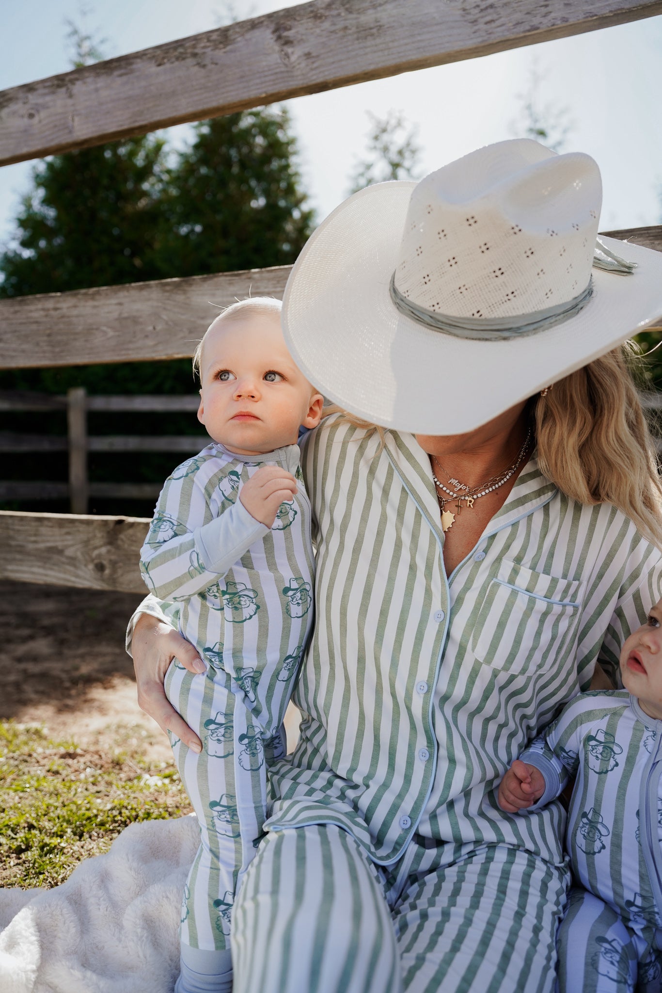 Pajamas Cowboy Claus - Bamboo Sleeper