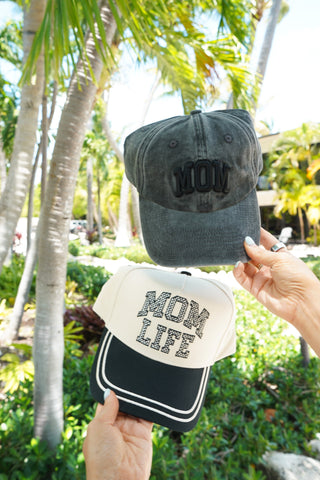 Mom - Black Dad Cap