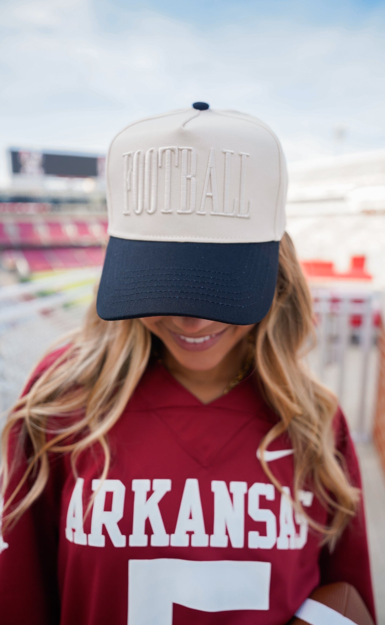 FOOTBALL - Neutral Vintage Trucker Hat