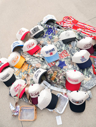 Hat Yay Sports! - Denim Vintage Trucker Hat