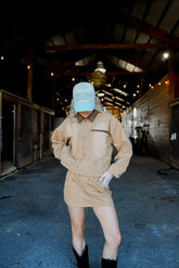 Hat Cowboy - Baby Blue Vintage Trucker Hat