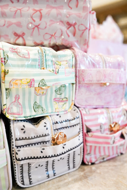 Clear Coat Toiletry Dopp Kit