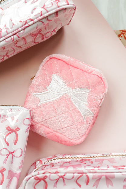 Bow Mini - Pink Velvet
